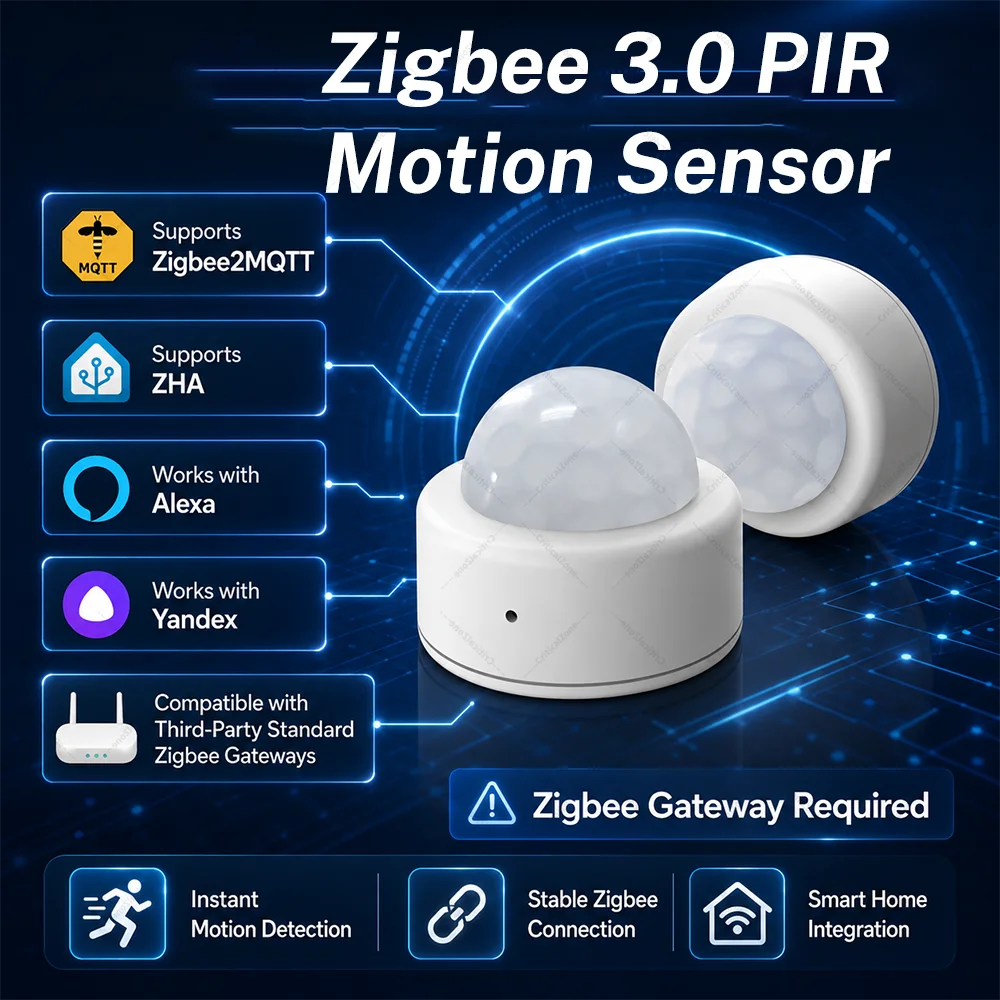 Détecteur de Mouvement ZigBee 3.0 – Domacosy