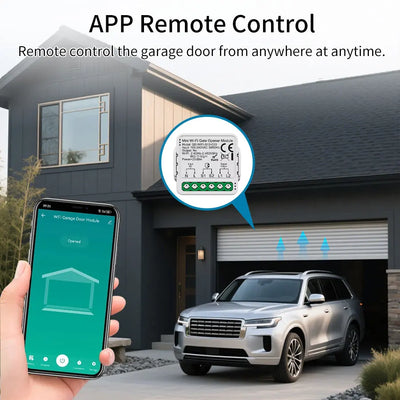 Ouvre-Portail & Garage Connecté WiFi – Commande Smartphone – vue 2