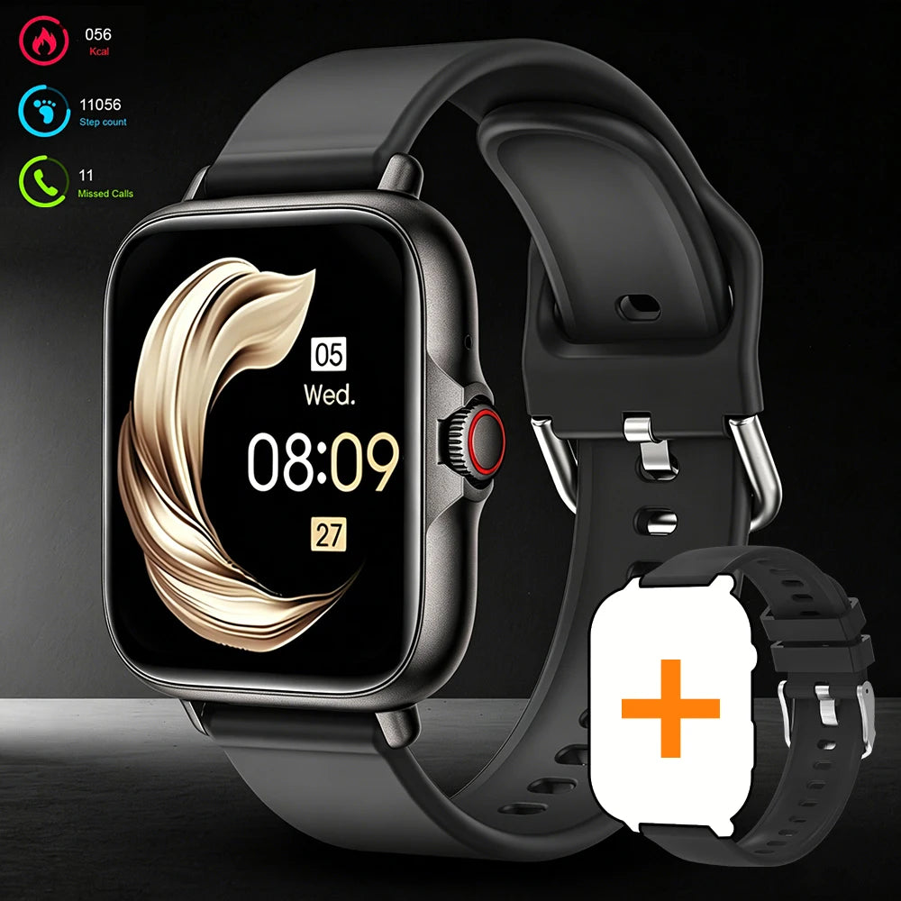 Montre connectée avec appels Bluetooth et écran 1,83 pouce