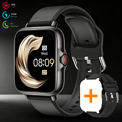 Montre connectée avec appels Bluetooth et écran 1,83 pouce
