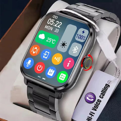Montre connectée écran 1,83 pouce avec bracelet interchangeable